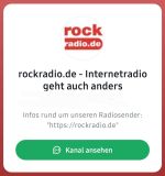 Rockradio.de Gruppe auf WhatsApp